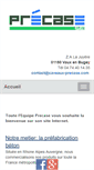 Mobile Screenshot of caveaux-precase.com
